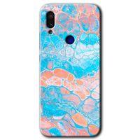 Redmi Note 7 Kılıf HD Desen Baskılı Arka Kapak - Bubbles 1