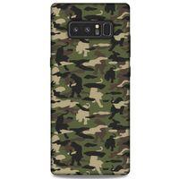 Kamuflaj 85 Samsung Galaxy Note 8 Kılıf Silikon Kapak