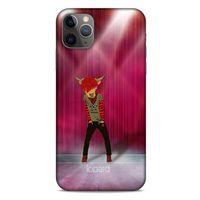 Apple Iphone 11 Pro Max Kılıf FunnyMaX (27) Tasarımlı Kılıf Fuşya
