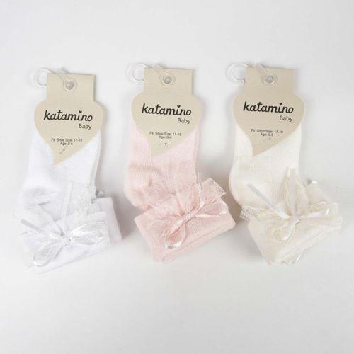 Katamino Katamino Anahid Aks Kız Bebek Soket Çorap K46310 Asorti