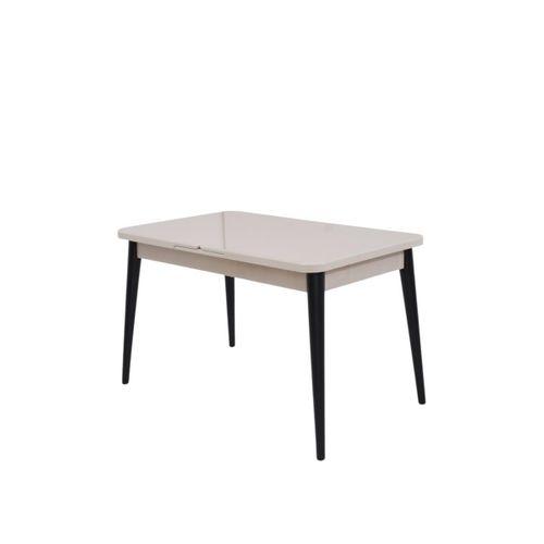 Yakamoz Kum Beji Elma MDF Mutfak Masa Sandalye Takımı 80x130