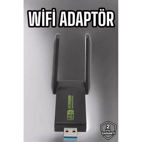 Wifi Adaptör Çift Bantlı Kablosuz Wifi Adaptörü