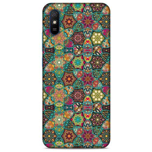 Ethnic Culture (56) Xiaomi Redmi 9A Kılıf Silikon Kapak Desenli