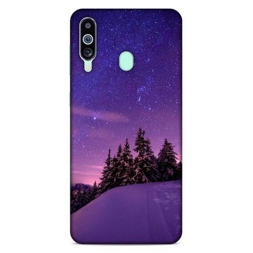 Lopard Samsung Galaxy M40 Uyumlu Kılıf Gece'S (4) Koruma Kılıfı Mor