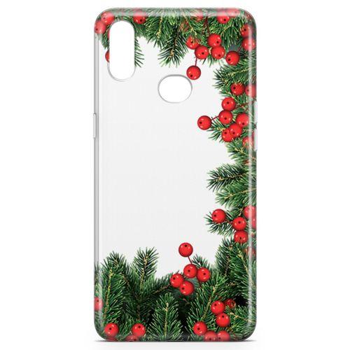 Samsung Galaxy A10s Kılıf Göknar Ağacı Arka Kapak Koruma Desenli Full Koruyucu