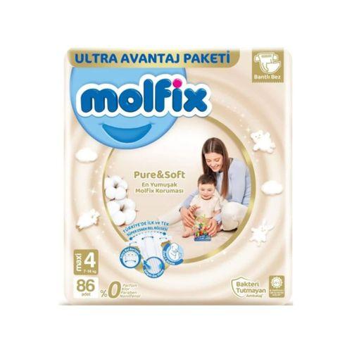 Molfix Pure Soft Ultra Avantaj Maxi No:4 86lı