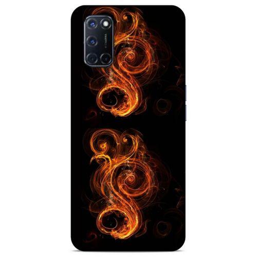 Lopard Oppo A72 Uyumlu Kılıf FireX (23) Ultra Koruma Kılıfı Ateşten Simge