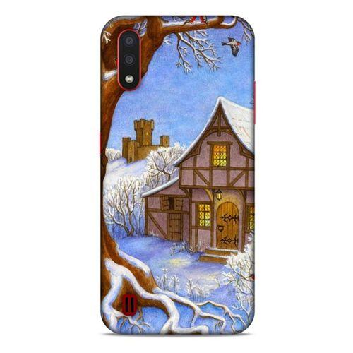 Samsung Galaxy A01 Kılıf Snowix (37) Silicone Cover Karışık Renkli