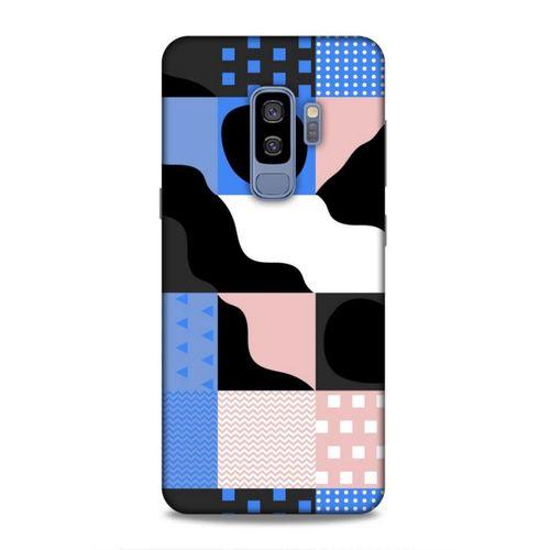 Samsung Galaxy S9 Plus Uyumlu Kılıf Insomnia (44) Tough Armor Kılıf Mavi Siyah