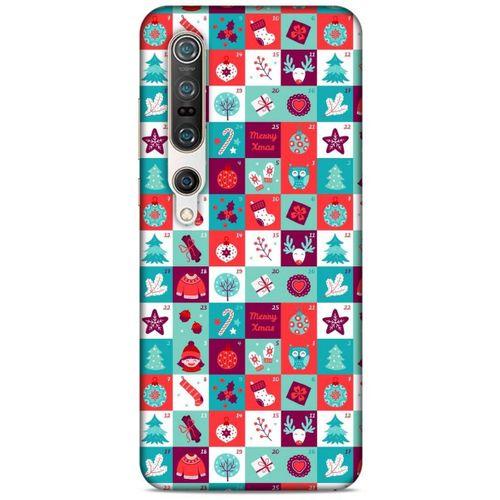 Yılbaşı Süsleri 08 Xiaomi Mi 10 Pro Kılıf Silikon Kapak