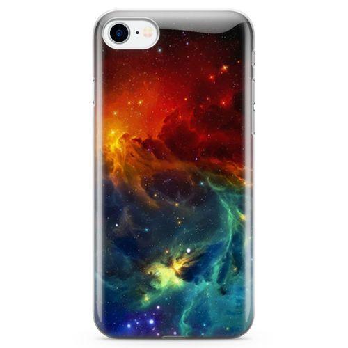 Apple iPhone 8 Kılıf Uzayda Girdabı Arka Kapak Koruma Desenli Full Koruyucu