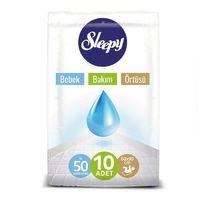 Çocuk Gelişim Sleepy Babycare Bebek Bakım Örtüsü 60x90 10 Adet Konforlu ve Pratik