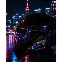 Bluetooth 5 3 Motosiklet Kask Intercom Gürültü Engelleyici Su Geçirmez Kulaklık