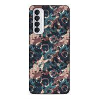 Oppo Reno 4 Pro Uyumlu Kılıf Romans (40) Fit Silikon Kılıf Yeşil Bakır