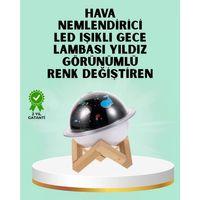 Projektör Işığı Bulunan Usb Bağlantılı Mini Aromaterapi Destekli Hava Nemlendirici