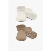 Bi̇style 2'li Havlu Soket Kaymaz Basic Gi̇rl 10507 Bej