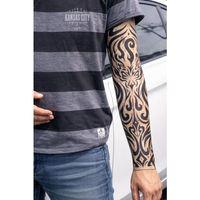 Giyilebilir Kol Dövmesi Çorap Dövme 3d Baskılı Kol Bacak Dövme 2 Adet Model 11