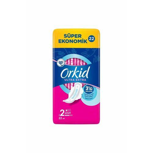 Orkid Ultra Ekstra Süper Ekonomik Hijyenik Ped Uzun 22'li
