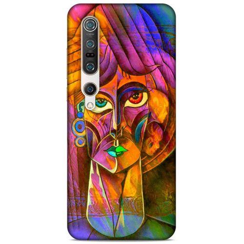 Lopard Xiaomi Mi 10 Pro Uyumlu Kılıf Sürreal Yüzler ♀ (50) Shockproof Kılıf Desenli
