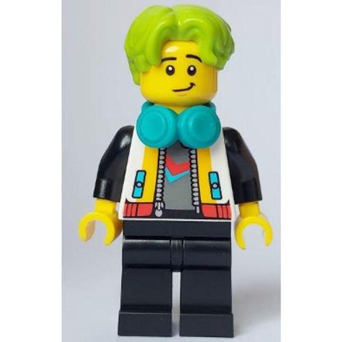 Lego Minifigür DJ Male White Jacket cty1653