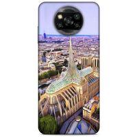 Xiaomi Redmi Poco X3 Kılıf Dünya Mimarisi (8) Baskılı Kılıf Notre Dome