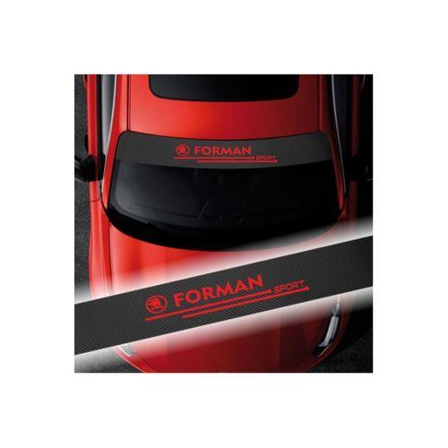Skoda Forman İçin Uyumlu Aksesuar Oto Ön Cam Oto Sticker Karbon