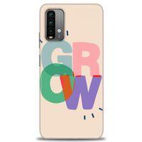Xiaomi Redmi 9T Kılıf HD Baskılı Kılıf - Grow + Tam Ekran Koruyucu