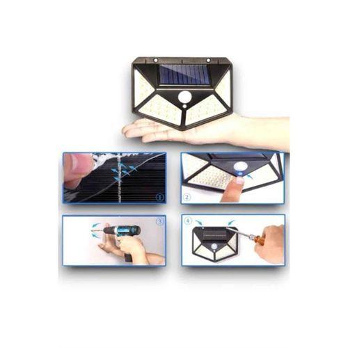 Güneş Enerjili Bahçe Lambası 100 Led Bahçe Lambası Bahçe Aydınlatma