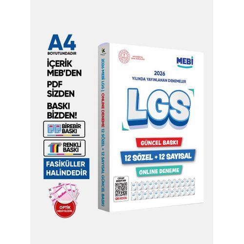 2027 8 Sınıf FULL LGS Altın Seri(FULAS) MEB Çıkmış Soru Bankası ve LGS 12li ONLİNE Set BASKI ÜCRETİ