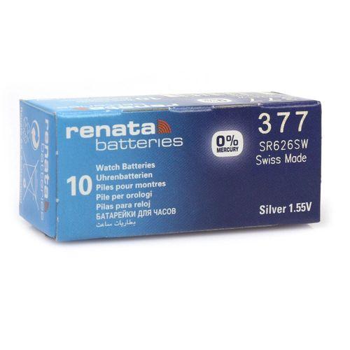 Renata 377 Sr626sw 1.55v Alkalin Saat Pili 10 Adet