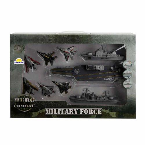 Askeri Oyun Seti 9 Parça Jet Uçak Gemisi