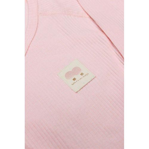 Bistyle Bistyle Organic Modal Flying Balloons Kruvaze Uzun Kol Body BS17121 Pembe