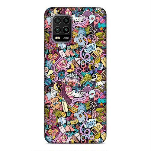 Xiaomi Mi 10 Lite Kılıf Erkek Bebek Giyim Doodle Arka Kapak Silikon Koruma Full Koruyucu