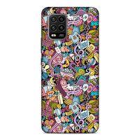 Xiaomi Mi 10 Lite Kılıf Erkek Bebek Giyim Doodle Arka Kapak Silikon Koruma Full Koruyucu