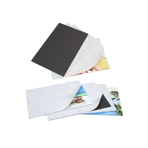 4 Adet Kendinden Yapışkanlı Fotoğraf Magneti, 21x30 Cm ( A4 Ebat ) Levha Foto Magnet Mıknatıs