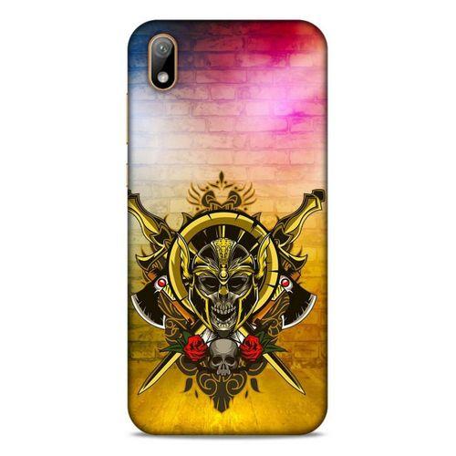 Lopard Huawei Y5 2019 Uyumlu Kılıf Tattoo's (38) Neo Hybrid Kılıf Kılıç Dövmesi