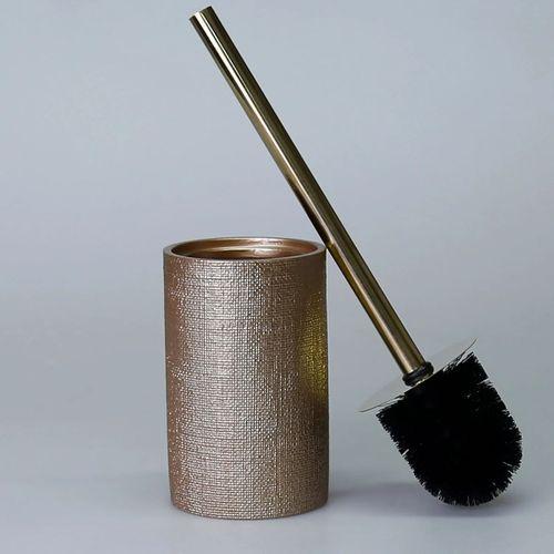 By Selim Linen Vizon 5 Parça Polyester Banyo Seti