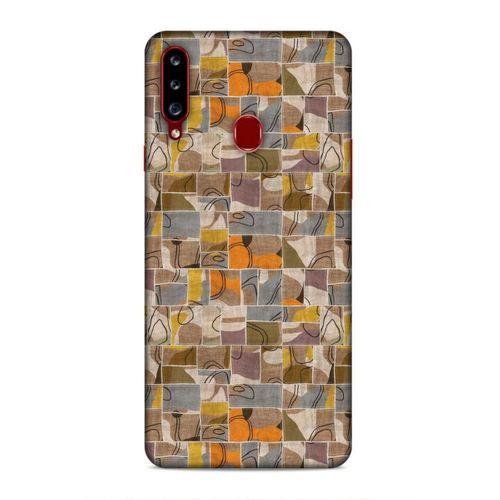 Samsung Galaxy A20s Uyumlu Kılıf Romans (20) Koruyucu Kılıf Geo