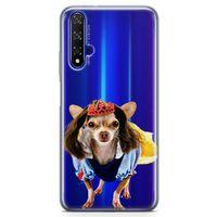 Honor View 20 Kılıf Chihuahua Arka Kapak Koruma Desenli Full Koruyucu