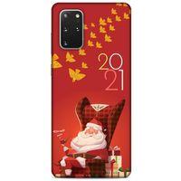 Yılbaşı Süsleri 03 Samsung Galaxy S20 Plus Kılıf Silikon Kapak