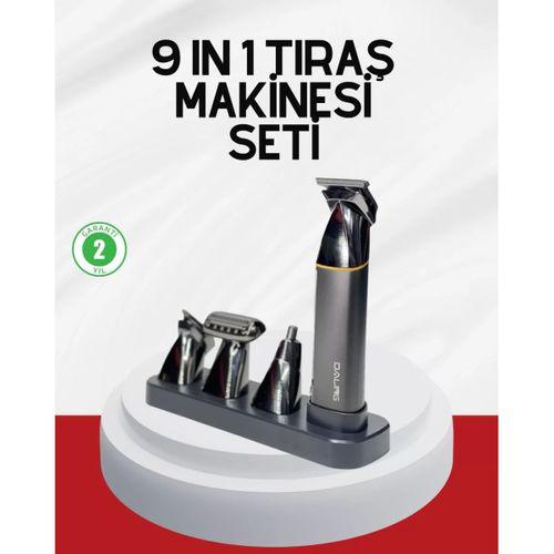 Şarjlı 9’u 1 Arada Çok Amaçlı Erkek Bakım Seti Yıkanabilir Başlıklar