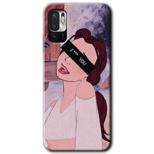 Poco M3 Pro Kılıf HD Desen Baskılı Arka Kapak - Bad Girl