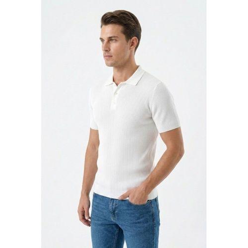 Erkek Spor Polo Yaka Triko Tişört BGL-ST05370