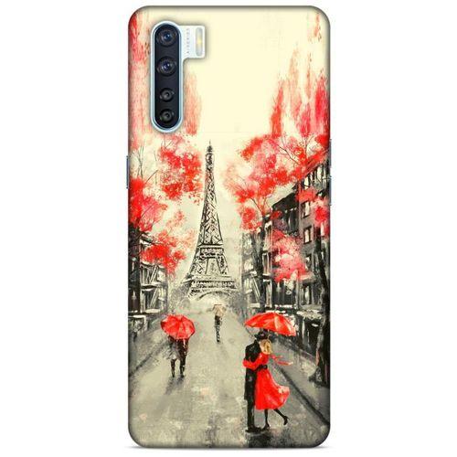 Cityx (9) Oppo A91 Kılıf Silikon Kapak Desenli