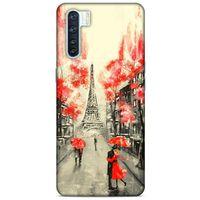 Cityx (9) Oppo A91 Kılıf Silikon Kapak Desenli