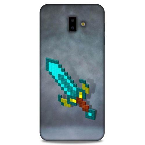 Lopard Samsung Galaxy J6 Plus Uyumlu Kılıf PiXel (39) Liquid Crystal Kılıf Kılıç