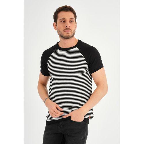 ALEXANDERGARDI ÇİZGİLİ TRİKO T-SHİRT (AG5049)