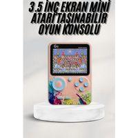 3 İnç Ekran 500 Oyunlu Game Box Mini Taşınabilir Oyun Konsolu