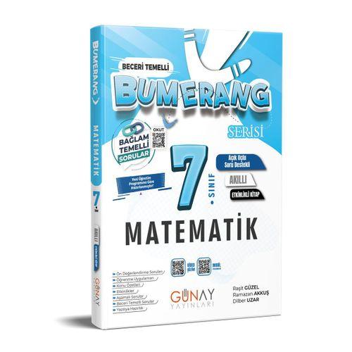 7. Sınıf Matematik Etkinlikli Bumerang Serisi Günay Yayınları