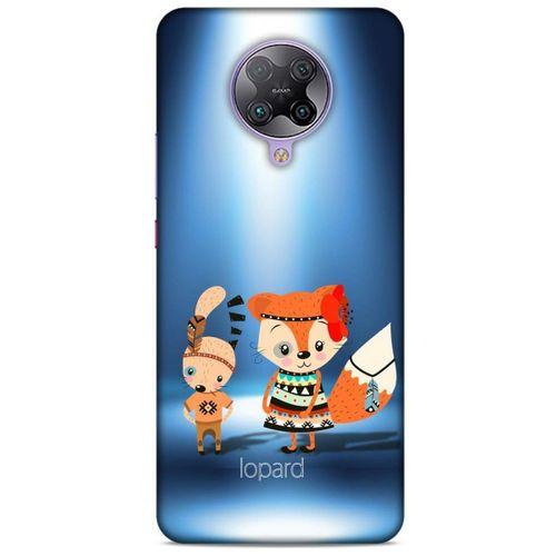 Xiaomi Poco F2 Pro Kılıf FunnyMaX (1) Kılıfı Mavi Beyaz